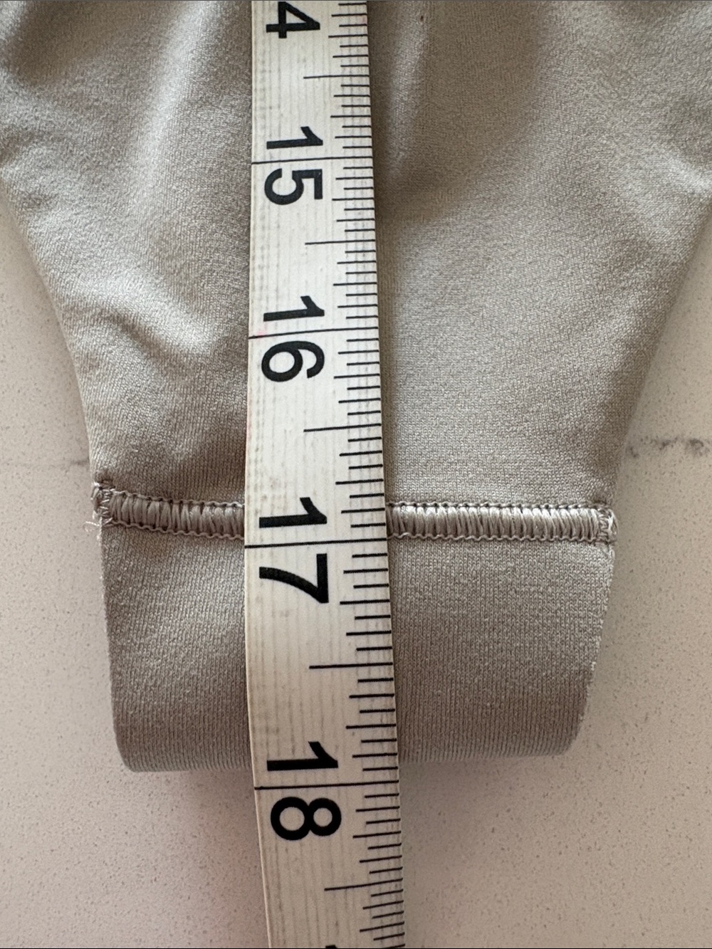 Lululemon Wundermost Square Neck Bodysuit ~ Medium ~ Riverstone ~ Nulu - Picture 13 of 16